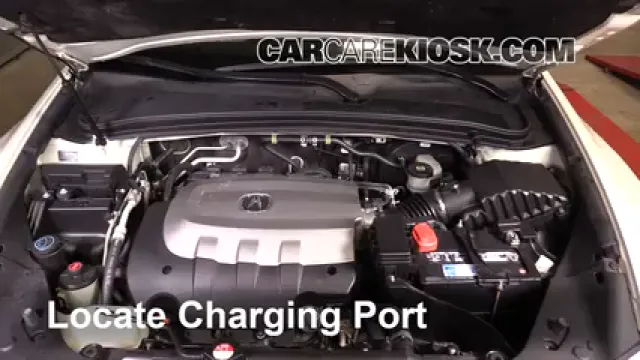 2010 Acura ZDX 3.7L V6 Climatisation Ajouter du réfrigérant